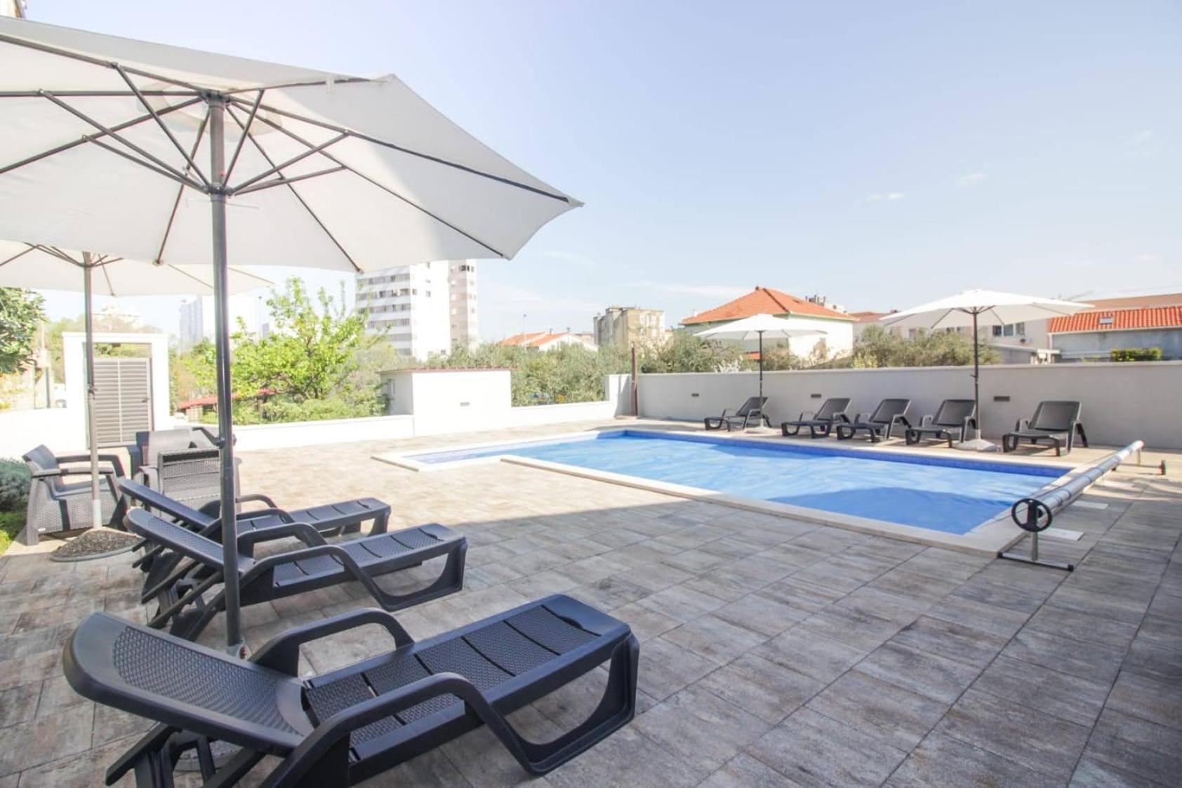 Apartamento Pool House Luka Zadar Exterior foto
